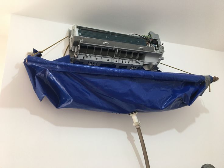 تنفيذ نقاط تصريف وتنظيف وحدات داخلية